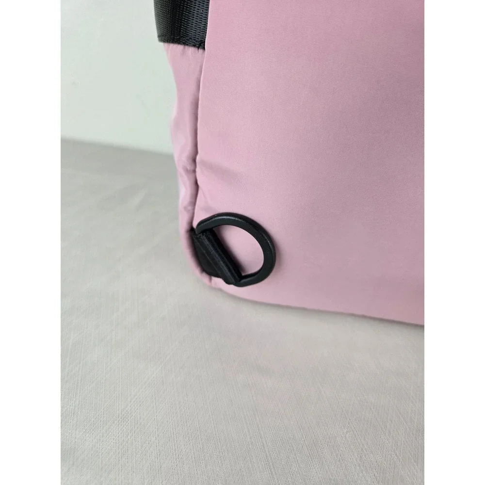 Fabletics‎ Pink Nylon Mini Backpack Sling Bag Adjustable Strap